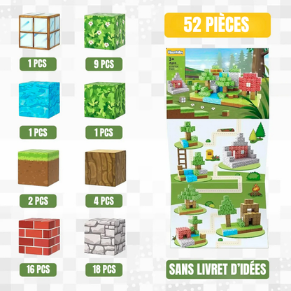 Pixel World – Vos enfants construisent leur univers, bloc par bloc