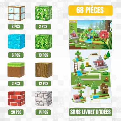 Pixel World – Vos enfants construisent leur univers, bloc par bloc