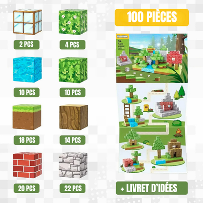 Pixel World – Vos enfants construisent leur univers, bloc par bloc