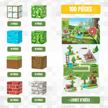 Pixel World – Vos enfants construisent leur univers, bloc par bloc